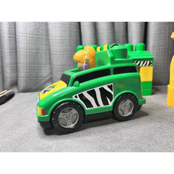 Mega Bloks First Builders Truck Replacement Figures Animals Zoo Safari Lot - Picture 4 of 12